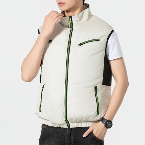 Chaleco de enfriamiento sin mangas ropa de trabajo resistente al calor para verano camping pesca - Imagen 26 de 36