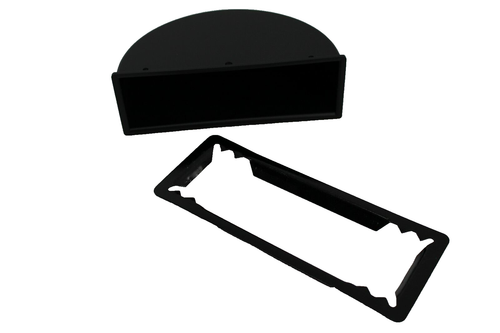 MK 1 Escort Switch Panel Ash Tray Outer Housing New Rear Retaining Clamp New - Picture 7 of 8