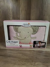 New Summer Crib Hugger Crib Rail Protector Pink TUTU CUTE  Elephant, Monkey NIB