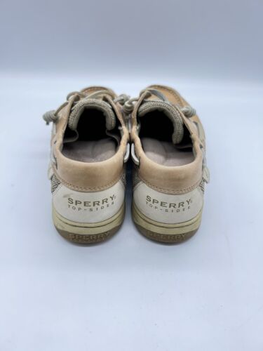Zapatos de barco clásicos para mujer Sperry Top Sider talla 9,5 mocasines de cuero bronceado elegantes - Imagen 3 de 7