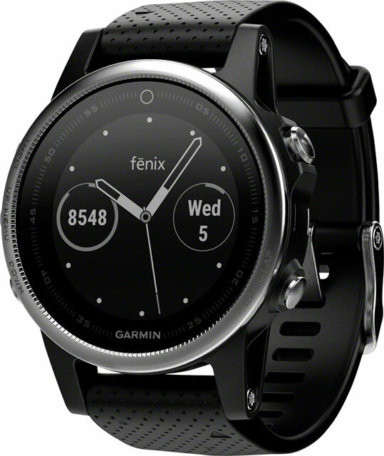 【美品】Garmin ガミン Fenix 5S (2520) Garmin Fenix 5S Multisport GPS Watch Silver/Black