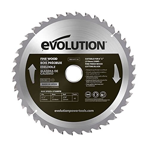 Evolution FW210TCT-40CS 210mm Lama in legno pregiato 40T (E0G)