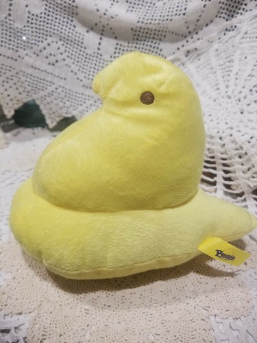 Peeps Plush 7" Classic Yellow Chick Stuffed Animal Easter EUC - Picture 1 of 9
