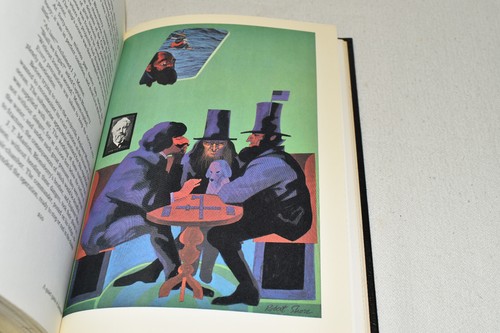 Easton Press AROUND THE MOON Jules Verne LEATHER 1988 1ST Science Fiction RARE! - Picture 16 of 16