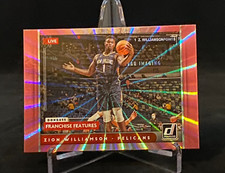 2021-22 Donruss Franchise Features Pink Holo Laser #22 Zion Williamson Pelicans
