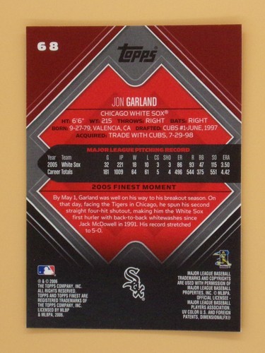 2006 Finest Baseball Base Cards - Pick Your Card - Picture 101 of 223