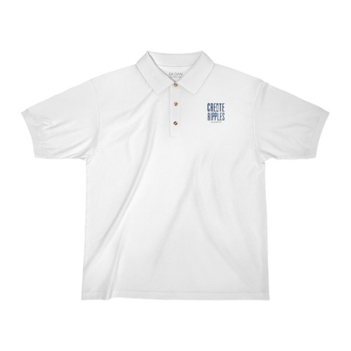Create Ripples Men's Jersey Polo Shirt - Picture 7 of 41