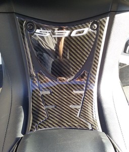 ADESIVO Resinato 3D PEDANA ANTERIORE TMAX 530 Stickers per YAMAHA T max dal 2017