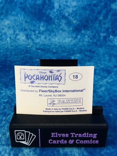 Pocahontas SINGLE Non-Sport Album Sticker by Panini 1995 - Picture 30 of 368