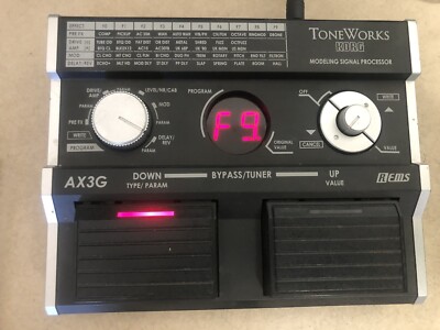 KORG ToneWorks AX3G MODELING SIGNAL PROCESSOR Acoustic