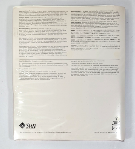 Solaris 10 Operating System 3/05 Sun Microsystems - Picture 8 of 8