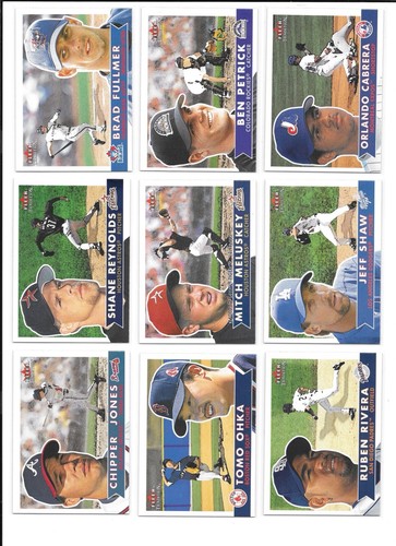 2001 Fleer Tradition Baseball Trading Cards / Choose #s 1-200 / mb33 - Picture 73 of 110