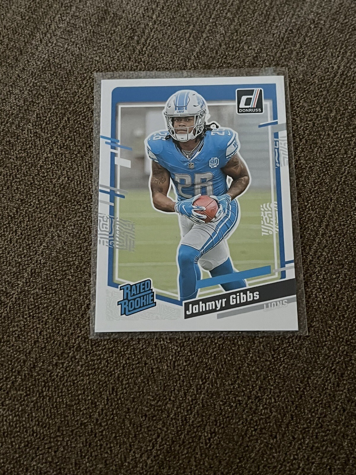 2023 Panini Donruss - Rated Rookie #331 Jahmyr Gibbs (RC) Detroit Lions