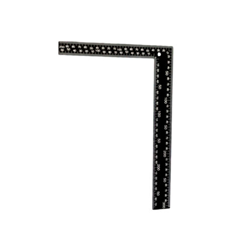 1pc L-square Metal Carpenter L-square 90° Ruler Angle Ruler for Measuring