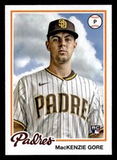 2022 Topps Archives #137 MacKenzie Gore Rookie Card San Diego Padres