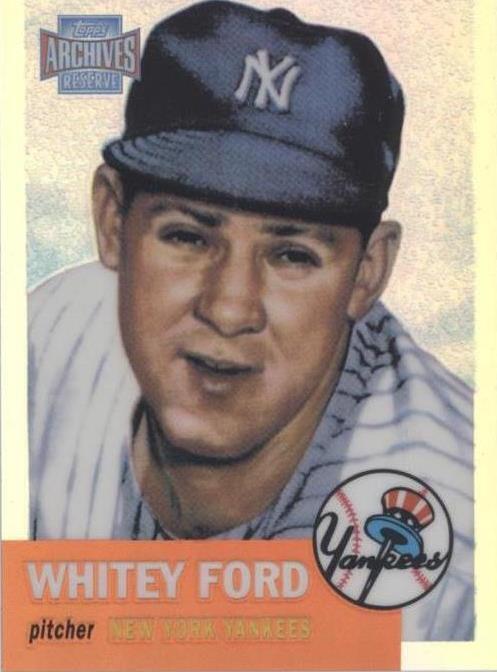 2001 Topps Archives Reserve - Whitey Ford #81 - 1 of 1