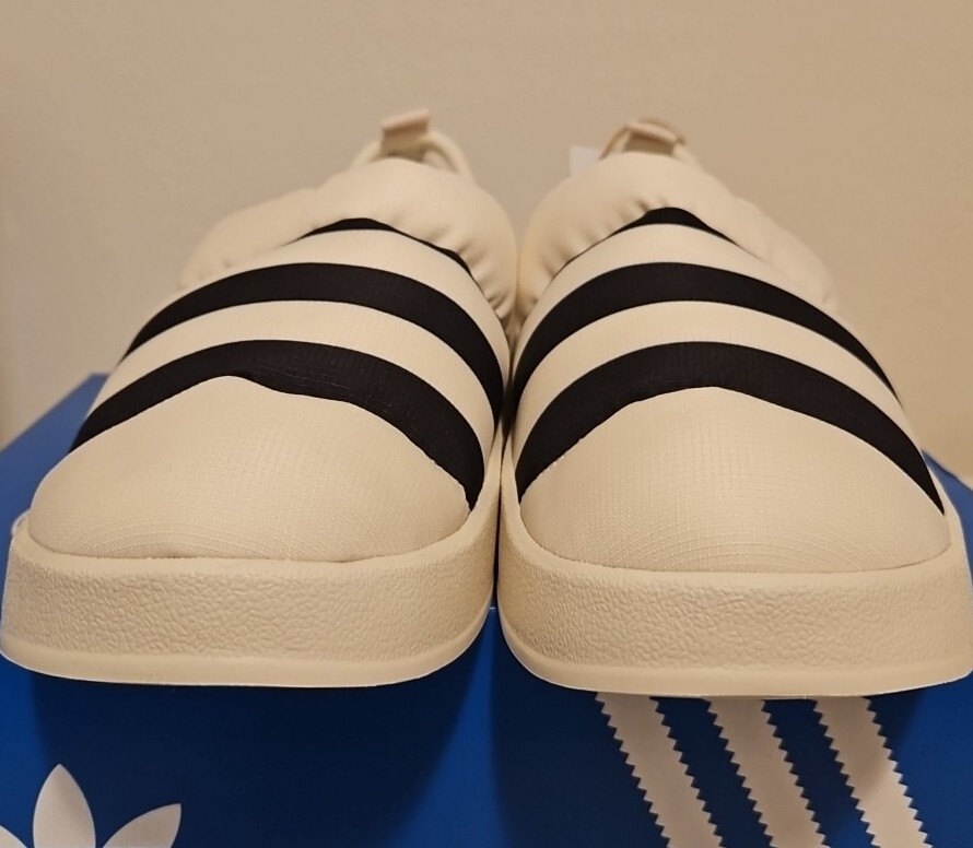 Adidas Puffylette Slippers Mens 11 Off White Shoes GY1593