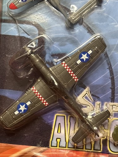 Road Tough Super Air Force 4 Flugzeuge Druckguss Metall Neu in OVP - Bild 5 von 6