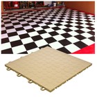 HANDYMAN GARAGE TILES COIN BEIGE | Made In The USA - FREE&FAST DELIVERY