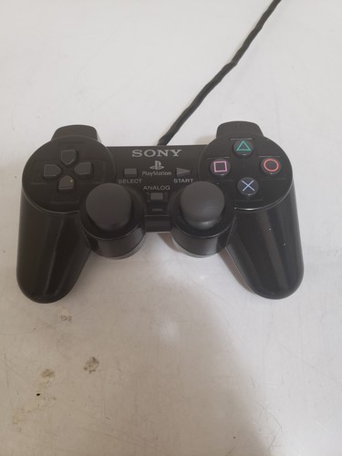 Sony PlayStation 2 Wired DualShock Controller Black SCPH-10010 Original - Picture 2 of 5