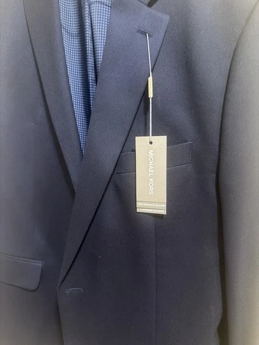 Michael Kors Keith Performance Blazer Navy Blue 42 Long image 2
