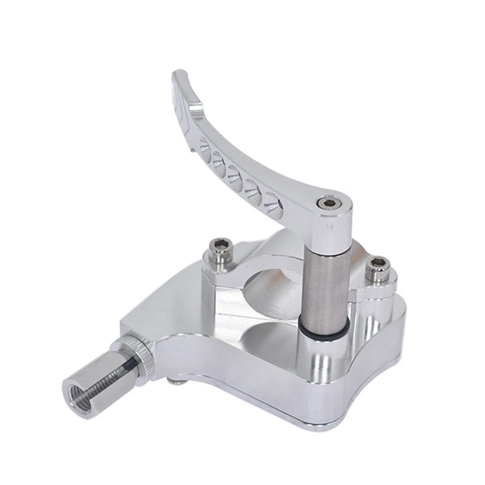 Yamaha YFZ Raptor 350 660 700 Silver Billet Thumb Throttle Assembly Banshee - Imagem 3 de 4