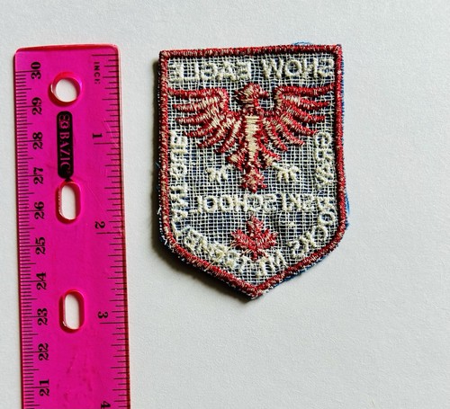 Vintage Snow Eagle Ski School Gray Rocks Mt. Tremblant Quebec Embroidered Patch - Picture 2 of 3