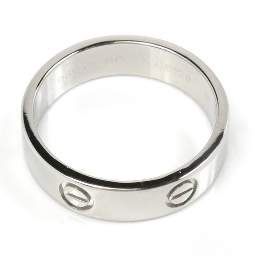Cartier love Ring Pt950 US#10~10.25 P0030705 - Picture 4 of 7