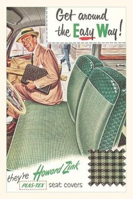 Vintage Journal Seat Cover Sample by Found Image Press (English) Paperback Book