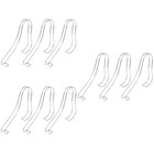  9 stücke dauerhafte stahlschuhe display rack sandalen zeigen stand schuhe