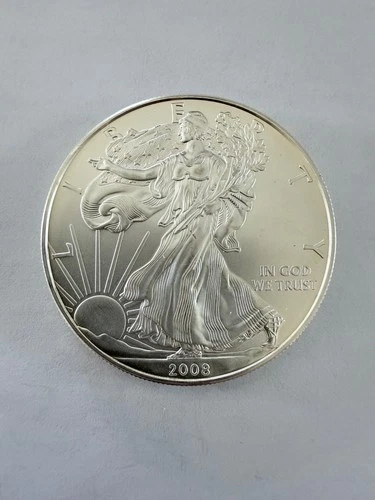 2008 American Silver Eagle 1 OZ .999 Fine Silver BU Uncirculated