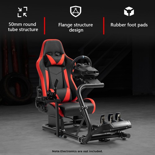 Dardoo G29 Racing Simulator Cockpit with TV Stand Fit Logitech G920 Thrustmaster - Picture 23 of 68