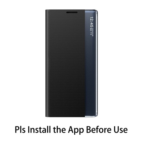 For Samsung Galaxy S25 Ultra, S24 Ultra Smart Window View Cover Flip Phone Case - Imagen 11 de 12