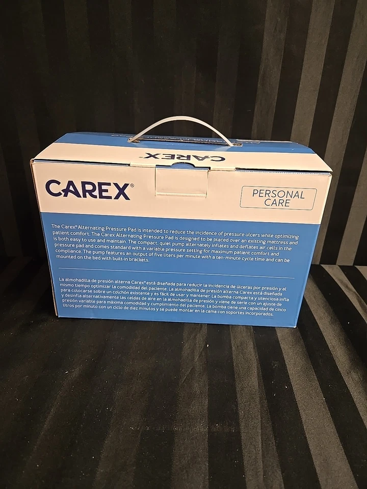 Almohadilla de presión alterna Carex con bomba eléctrica capacidad de peso 300 lb Foto 3 de 4