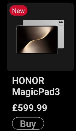 Bnib Honor Magicpad 3 16gb + 8gb Turbo Ram 512gb SSD & Magic Pen 3 RRP £599 - Picture 18 of 22