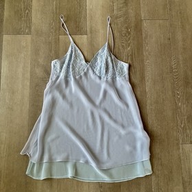 Vintage 2-piece lingerie nightgown set  Lightweight flowy fairy vibes Pastel