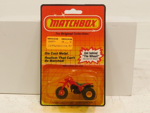 Matchbox MB-23 1983 Honda ATC 250R Blister Auto Sealed Vintage 10072