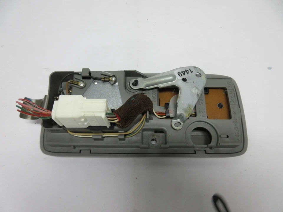 1996-2000 Toyota Rav4 cúpula mapa de luz teto solar interruptor deslizante de inclinação fabricante de equipamento original cinza - Imagem 2 de 2