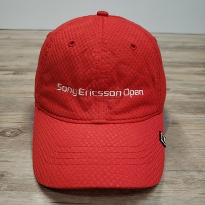 Sony Ericsson Open Hat Cap Strap Back Fila Red Tennis Mens One Size Event Sports
