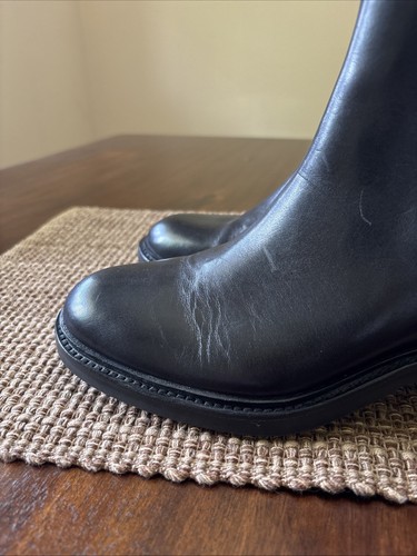 Vince Camuto Damen-Stiefelette Kelivena schwarz weiches Leder Größe 10M - Bild 5 von 9