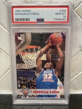 1993 NBA Hoops Shaquille O'Neal #264 PSA 10 Low Pop