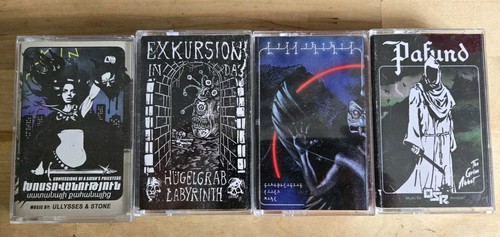 Dungeon Synth HDK 4 Cassette Tape Lot Heimat Der Katastrophe