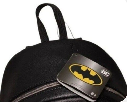 Funko Batman Mini Rucksack 2022 Target Exclusive Schwarz Kunstleder DC Comic Neu mit Etikett - Bild 6 von 16