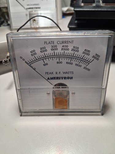 Ameritron AL-80a Original Plate Watts Meter Used