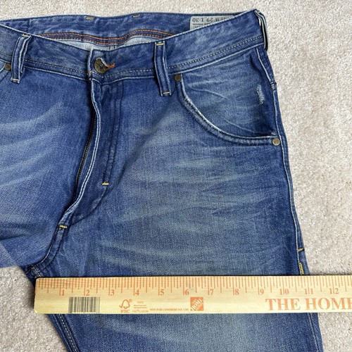 Diesel Krooley Jeans Mens 29x30 *31x30* Regular Slim Carrot Denim Distressed - Picture 22 of 24