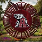 Crimson Tide Roll Tide 8inch 3D Round Wind Spinner