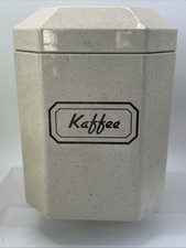 Contenedor de granos de café EMSA de colección beige hecho en Alemania 7" de alto