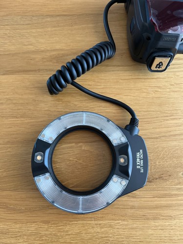 Yongnuo YN14EX II TTL LED Macro Ring Light Double Lamp Macro Flash for Canon - Picture 6 of 8