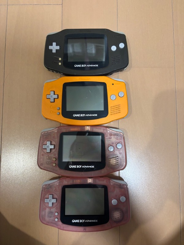 Nintendo Game Boy Advance Console Lot of 4 Junk Not Working For Parts Repair