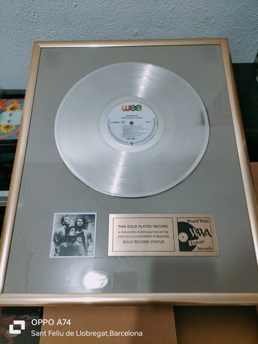 RAR THE GOLD PLATED RECORD. ALPHAVILLE. AFTERNOONS IN UTOPIA. AWARDS - Bild 1 von 7